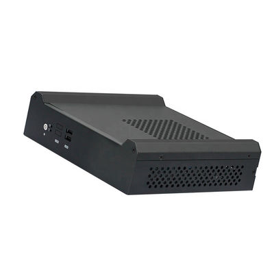 Haswell-U 4th i3 i5 i7 dual cores industrial mini computer 6 COM 2 gigabit LAN barebone
