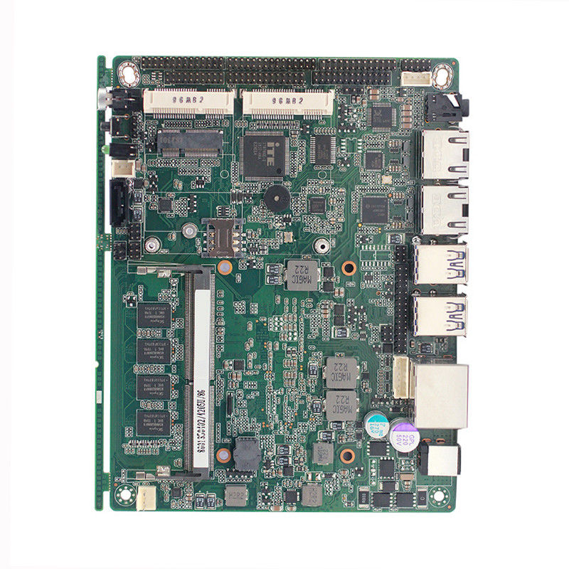 6 Com 2 Lan Industrial Car Pc Motherboard Mainboard Whiskey Lake Celeron® 4205U